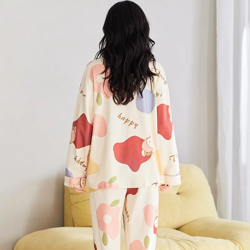 Pretty lady Women's Pajama Sets-7