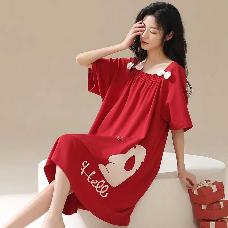 Pretty lady Women's Nightgowns-2