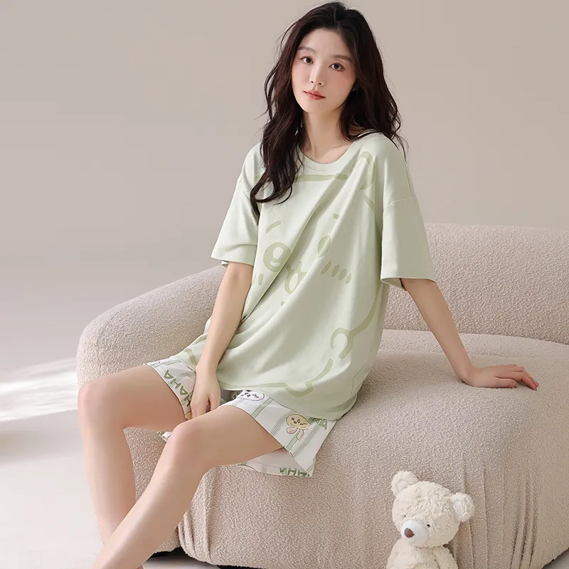 Pretty lady Women's Pajama Sets-2