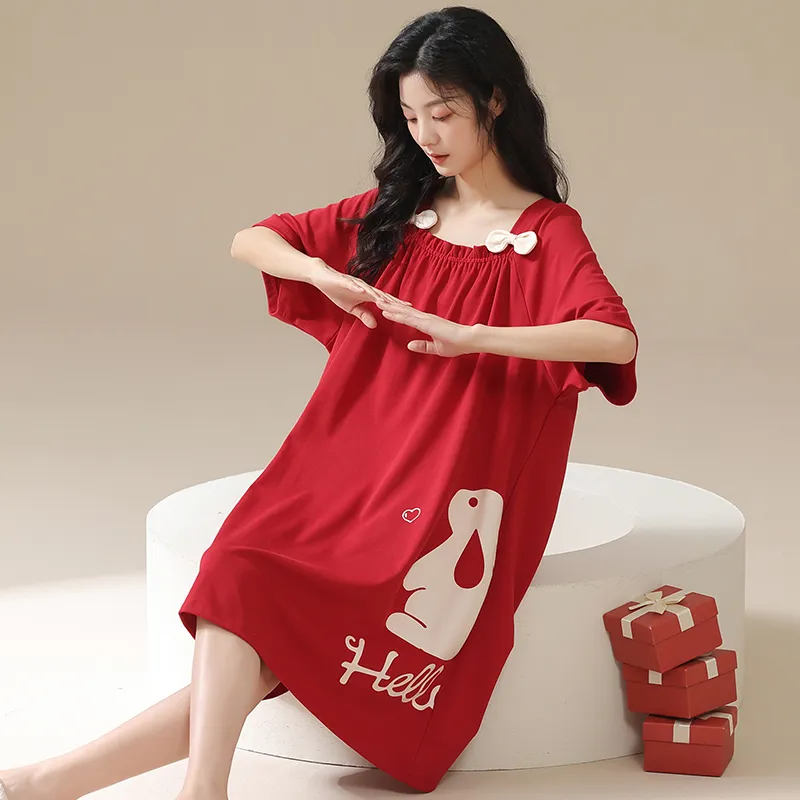 Pretty lady Women's Nightgowns-1