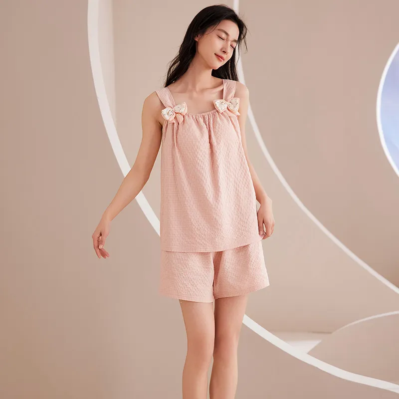 Pretty lady Women's Pajama Sets-3