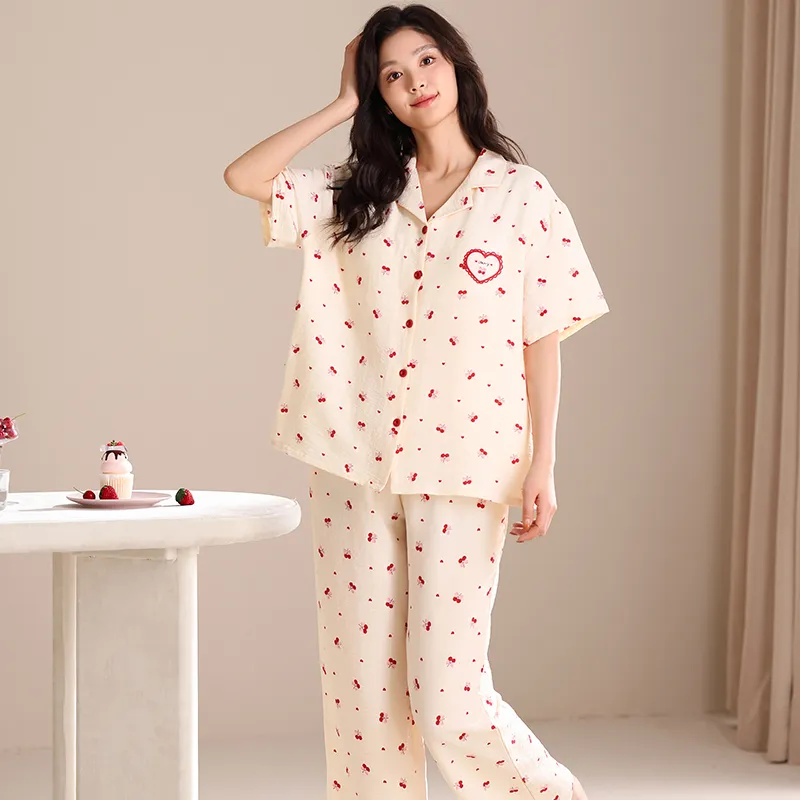 Pretty lady Women's Pajama Sets-4