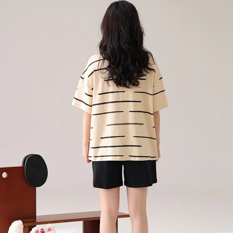 Pretty lady Women's Pajama Sets-4