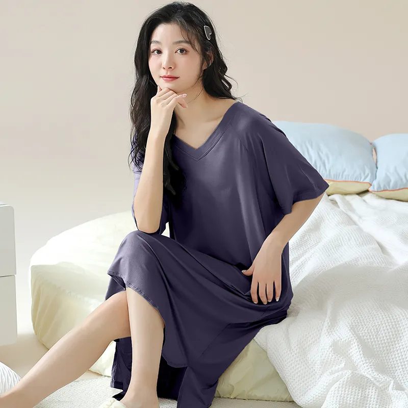 Pretty lady Women's Nightgowns-4