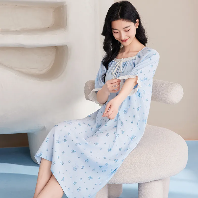 Pretty lady Women's Nightgowns-2
