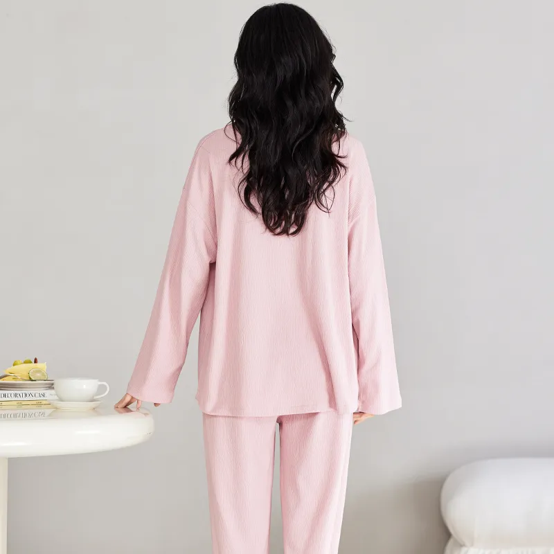 Pretty lady Women's Pajama Sets-3