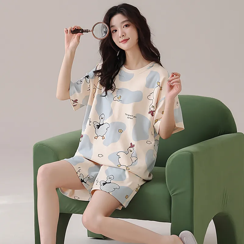Pretty lady Women's Pajama Sets-3