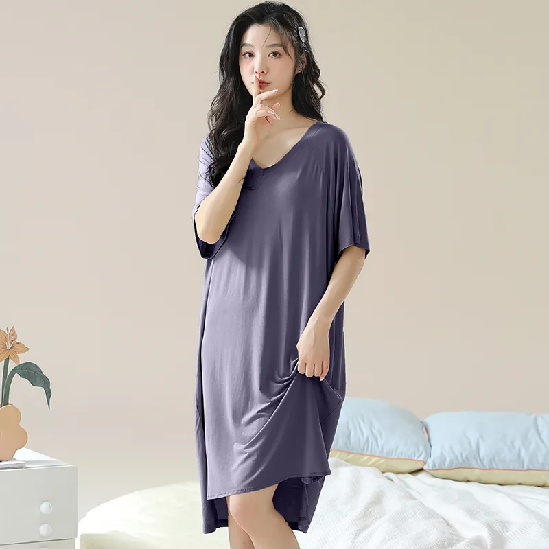 Pretty lady Women's Nightgowns-1