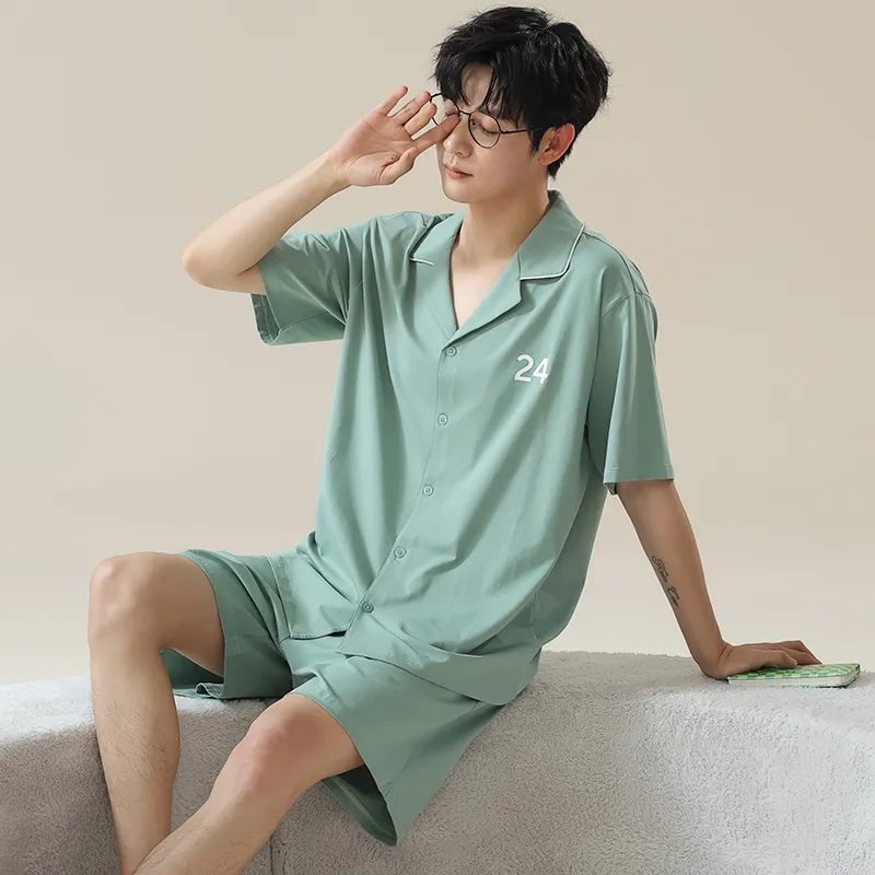 Pretty lady Men Pajama Sets-4