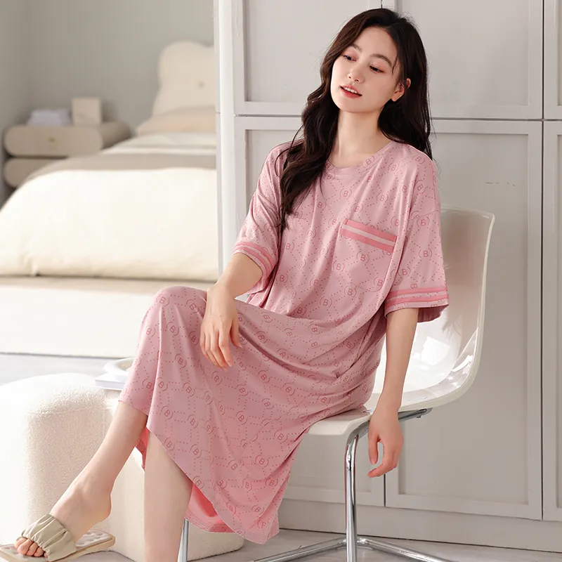 Pretty lady Women's Nightgowns-5