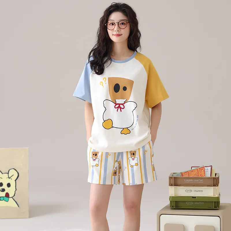 Pretty lady Women's Pajama Sets-3