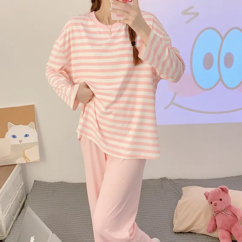 Pretty lady Women's Pajama Sets-26