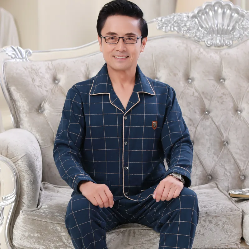 Pretty lady Men Pajama Sets-40