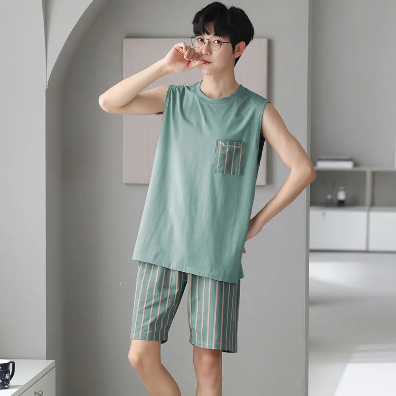 Pretty lady Men Pajama Sets-1