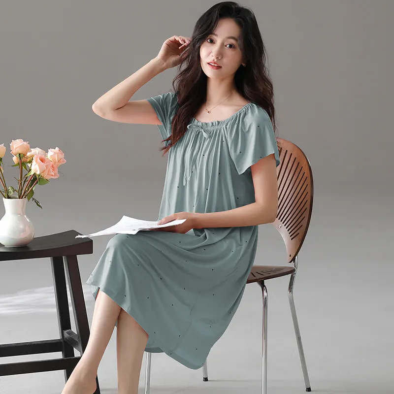 Pretty lady Women's Nightgowns-4