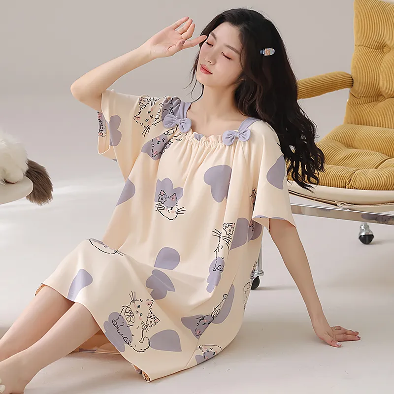 Pretty lady Women's Nightgowns-3