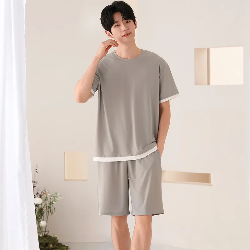 Pretty lady Men Pajama Sets-3