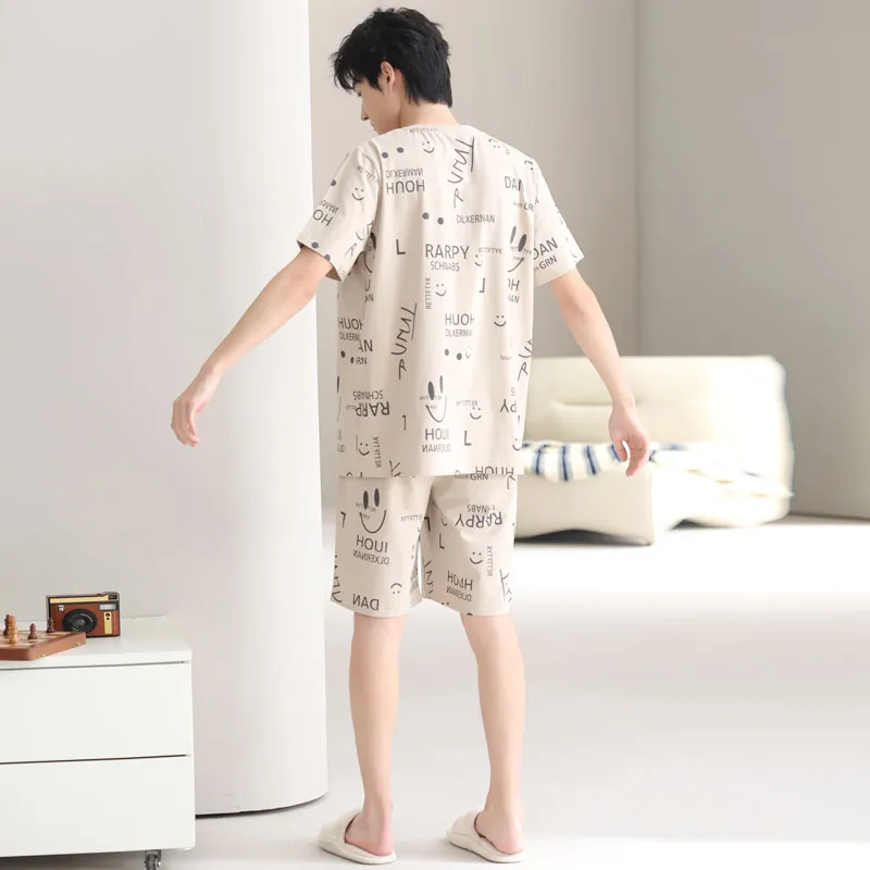 Pretty lady Men Pajama Sets-1