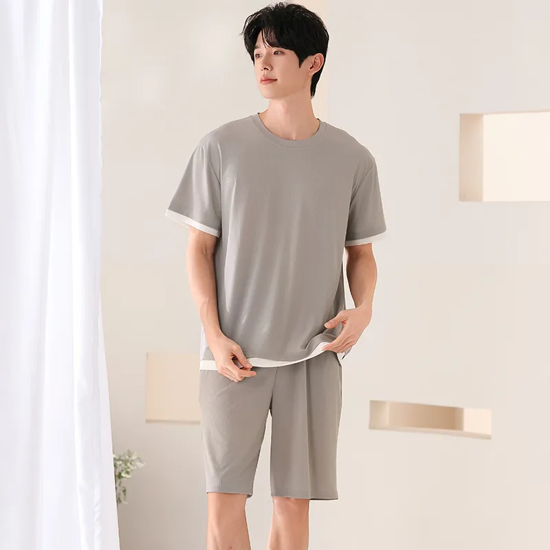 Pretty lady Men Pajama Sets-4