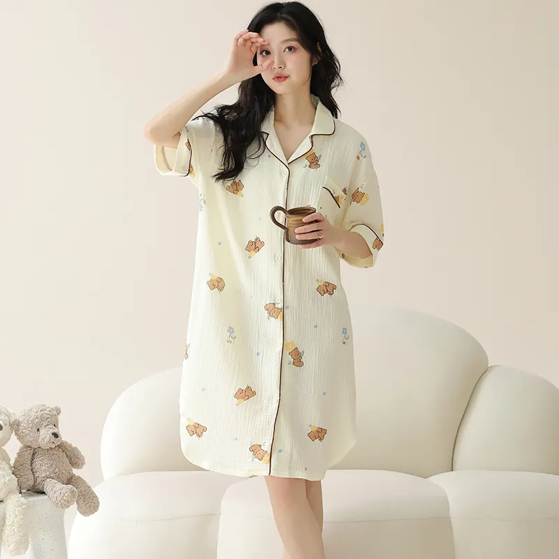 Pretty lady Women's Nightgowns-1