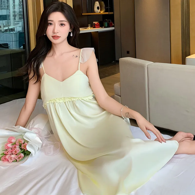 Pretty lady Women's Nightgowns-5