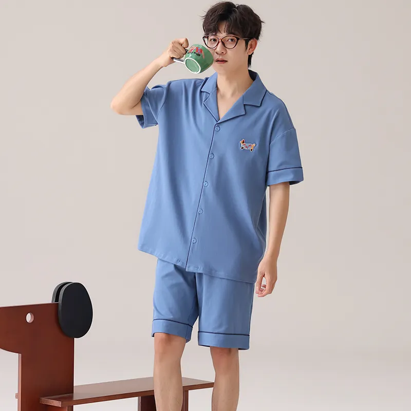 Pretty lady Men Pajama Sets-3