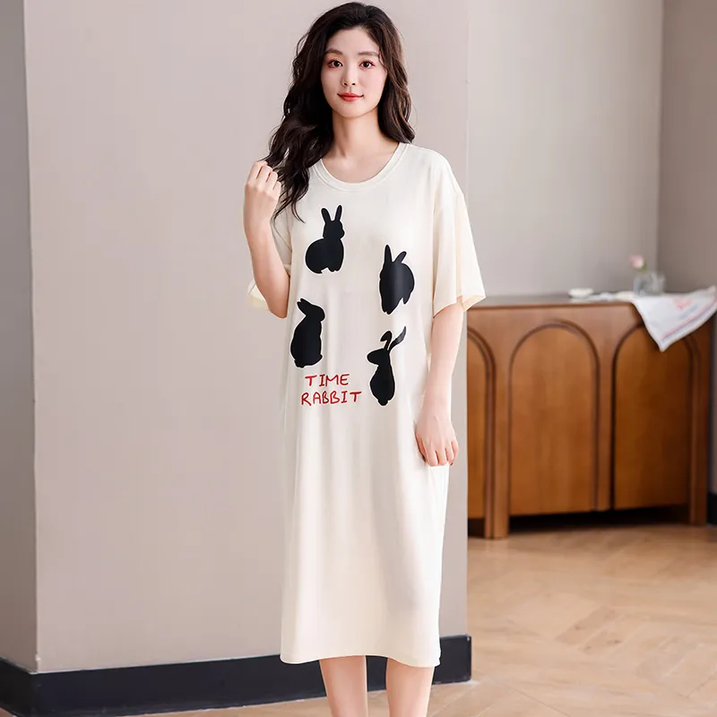 Pretty lady Women's Nightgowns-3