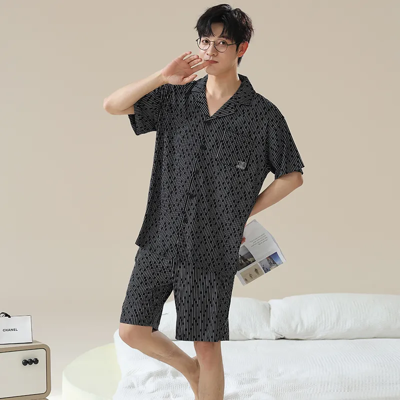 Pretty lady Men Pajama Sets-1