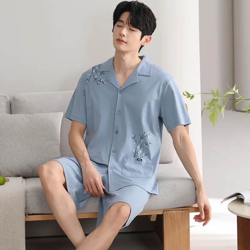 Pretty lady Men Pajama Sets-2