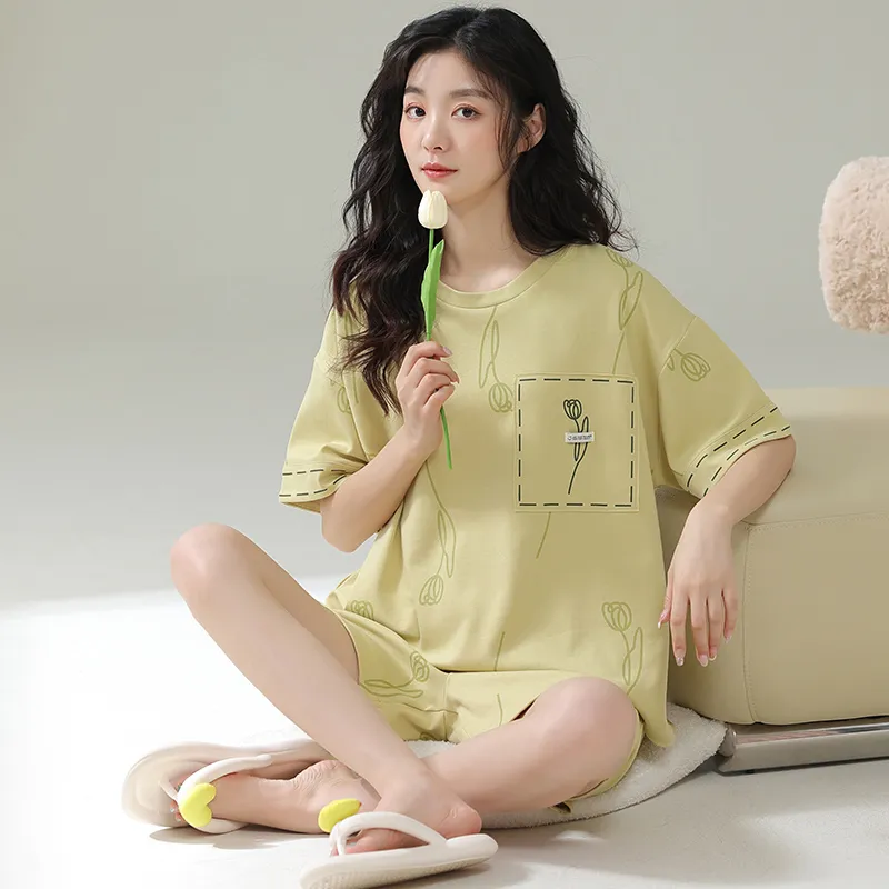Pretty lady Women's Pajama Sets-3