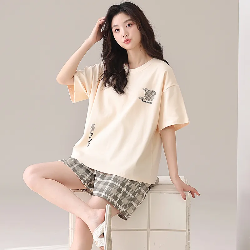 Pretty lady Women's Pajama Sets-5