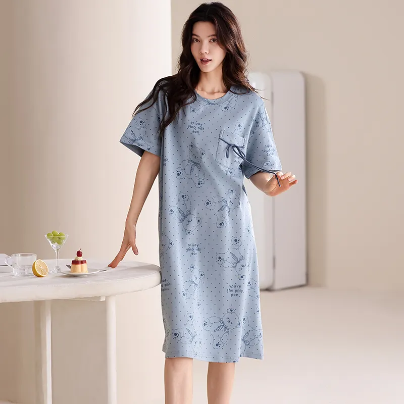 Pretty lady Women's Nightgowns-2