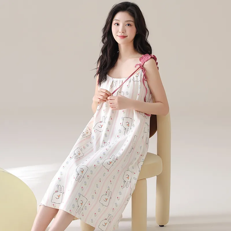 Pretty lady Women's Nightgowns-2