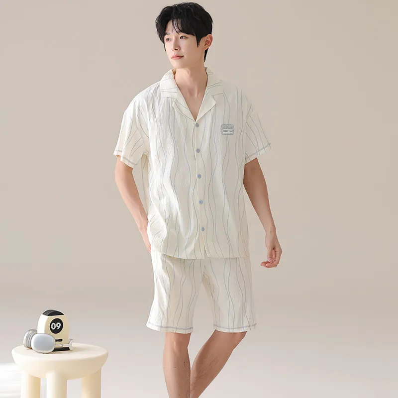 Pretty lady Men Pajama Sets-2