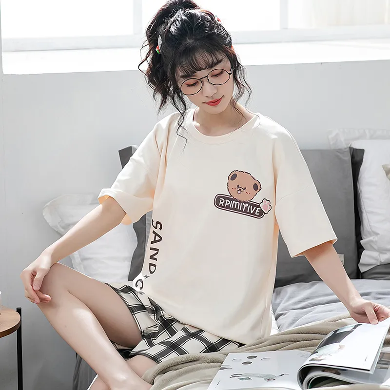 Pretty lady Women's Pajama Sets-3