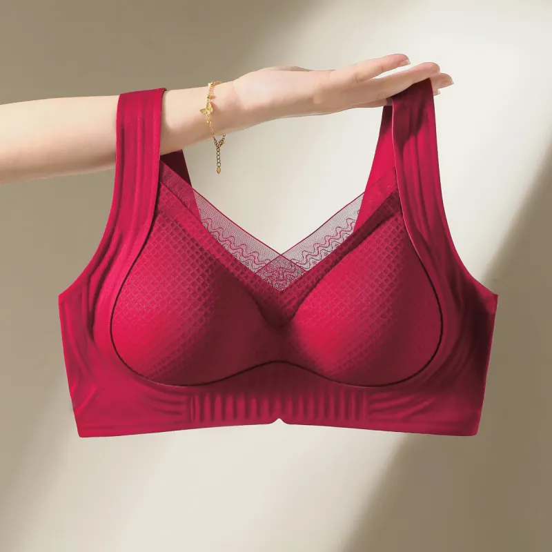 Pretty Lady Bra Women's Burgundy-2