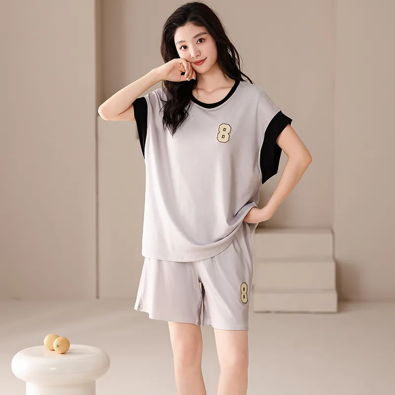 Pretty lady Women's Pajama Sets-4