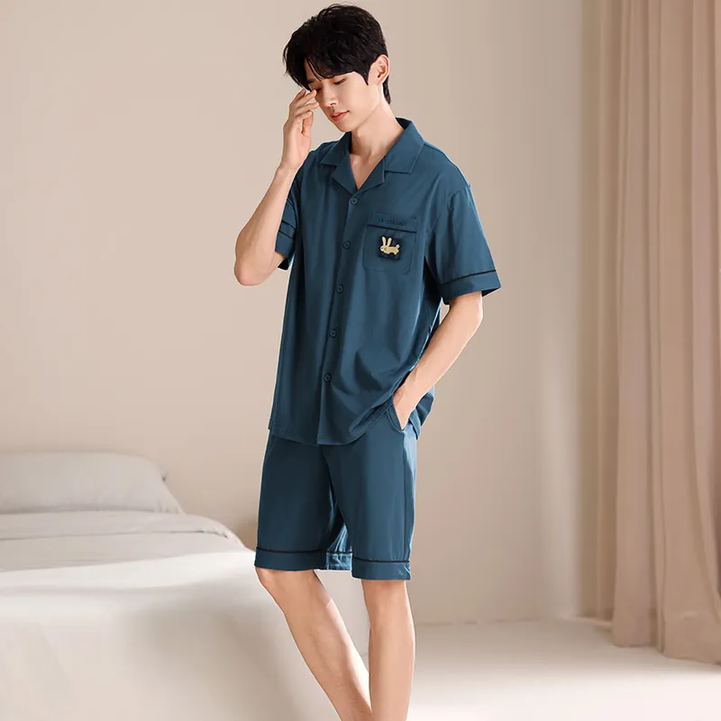 Pretty lady Men Pajama Sets-3