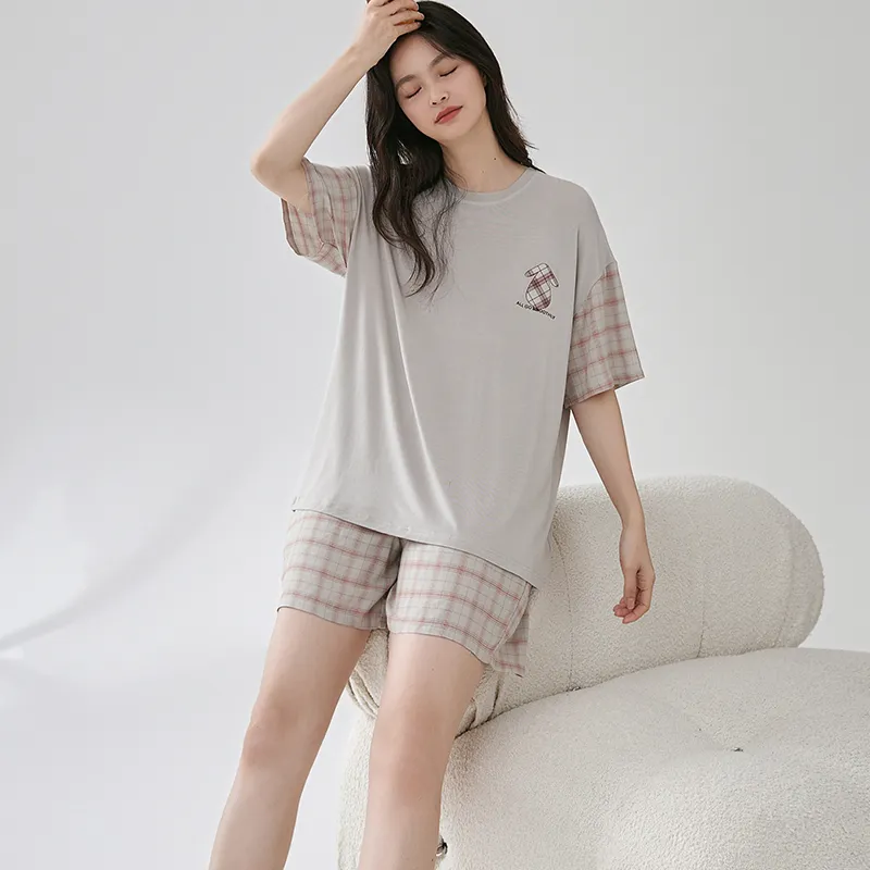 Pretty lady Women's Pajama Sets-5