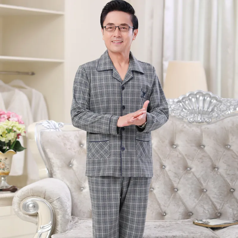 Pretty lady Men Pajama Sets-26