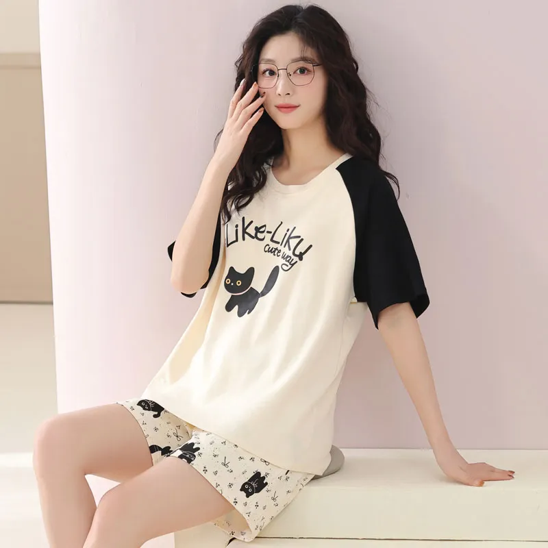 Pretty lady Women's Pajama Sets-3