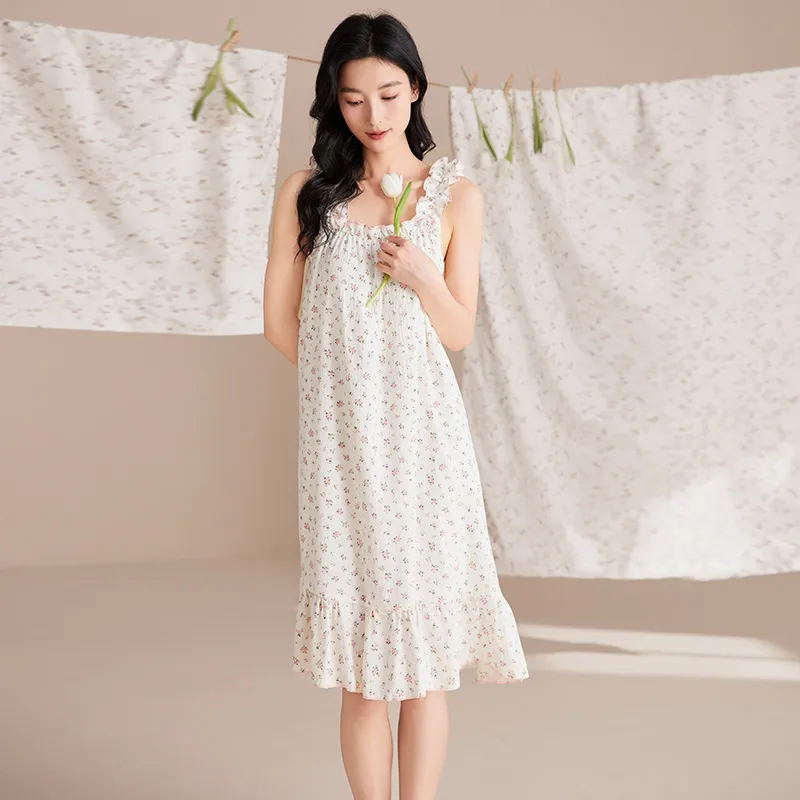 Pretty lady Women's Nightgowns-3