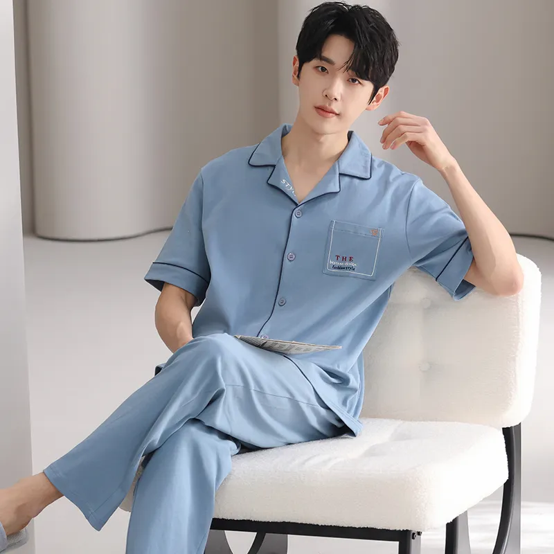 Pretty lady Men Pajama Sets-2
