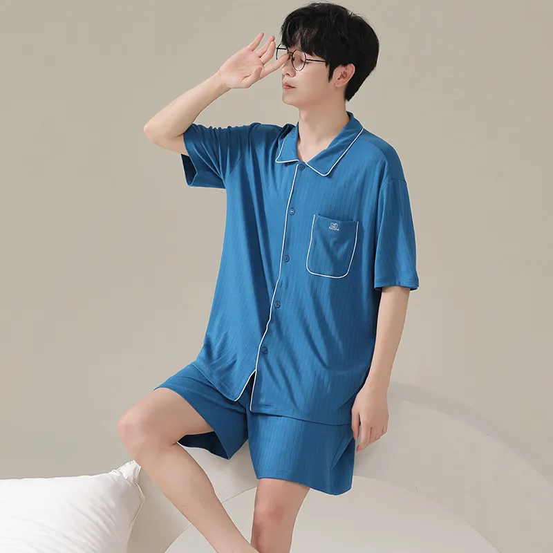 Pretty lady Men Pajama Sets-5