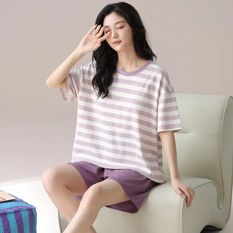 Pretty lady Women's Pajama Sets-3