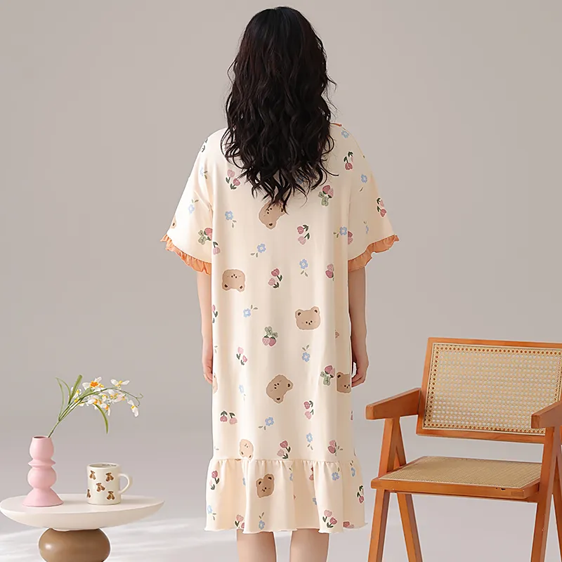 Pretty lady Women's Nightgowns-4