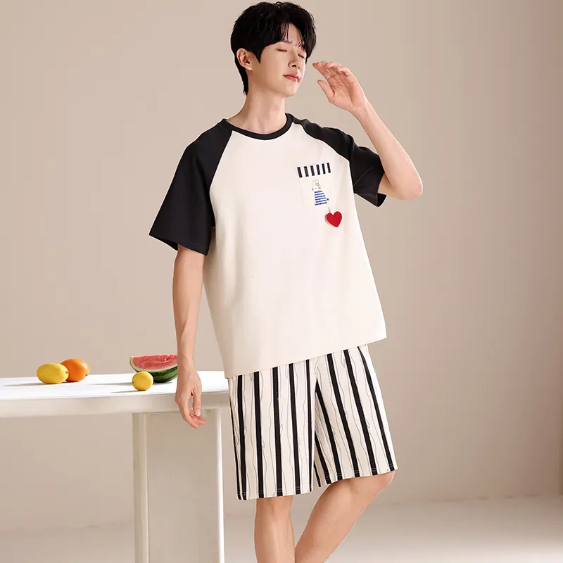 Pretty lady Men Pajama Sets-2