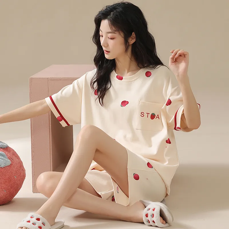 Pretty lady Women's Pajama Sets-2