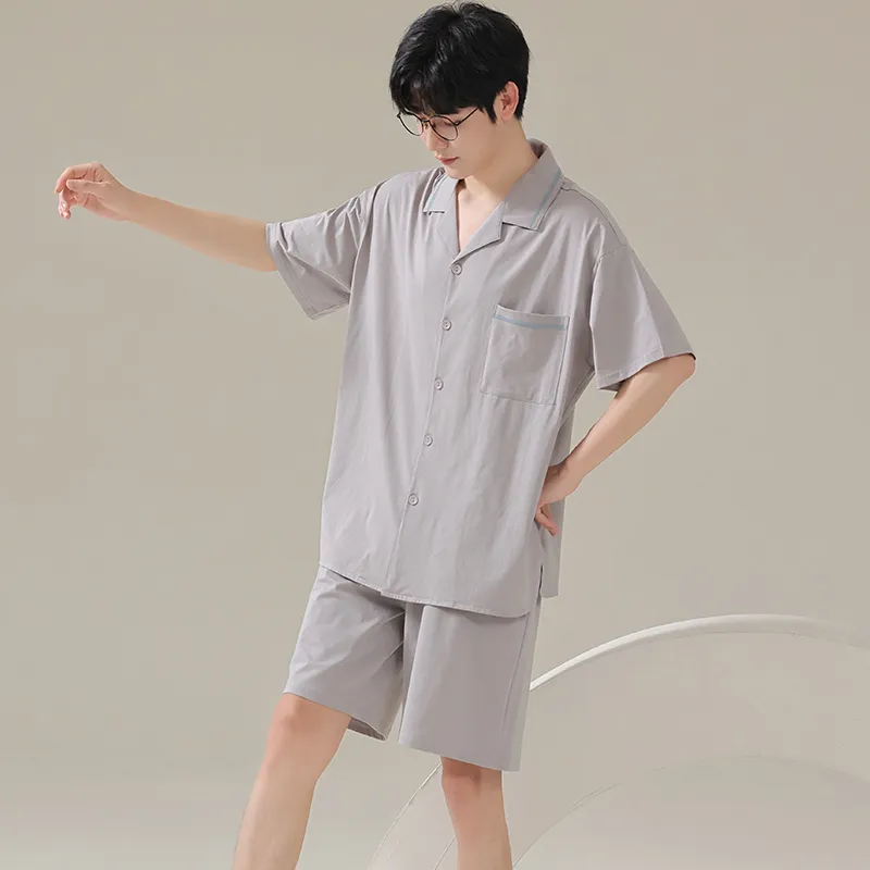 Pretty lady Men Pajama Sets-2