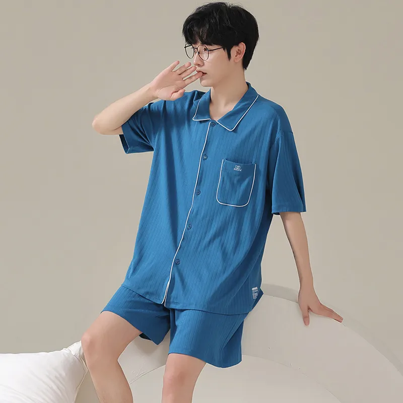 Pretty lady Men Pajama Sets-3